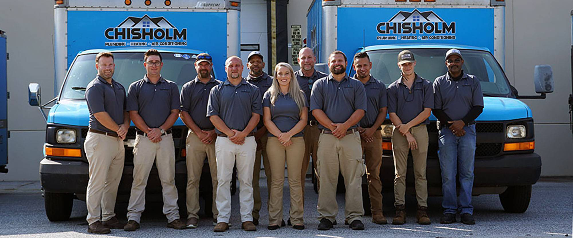 friendly team of technicians