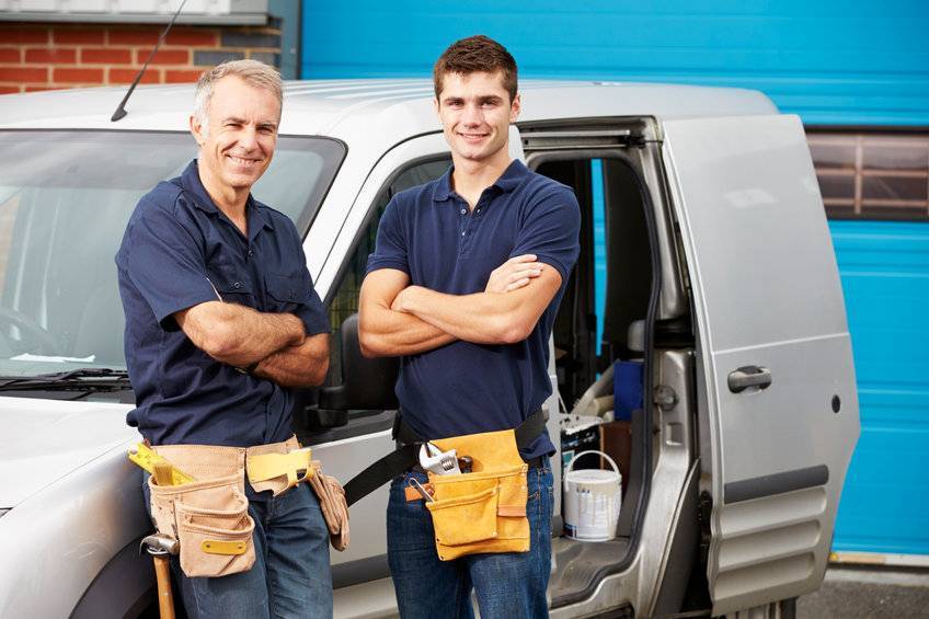 An image of our home service technicians in Spartanburg.