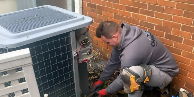 AC leaking water inside